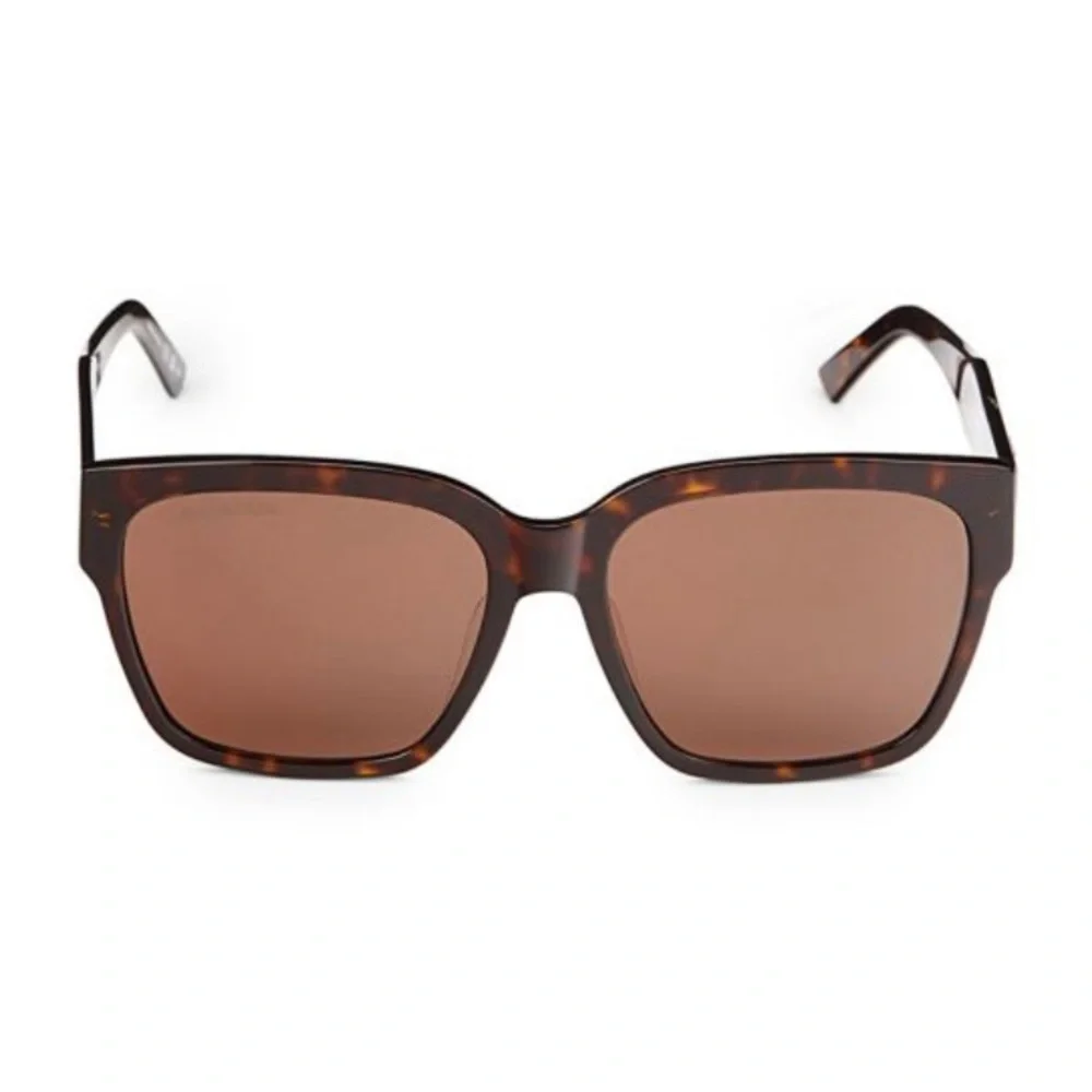 Balenciaga Havana Square Sunglasses - Picture 2 of 7